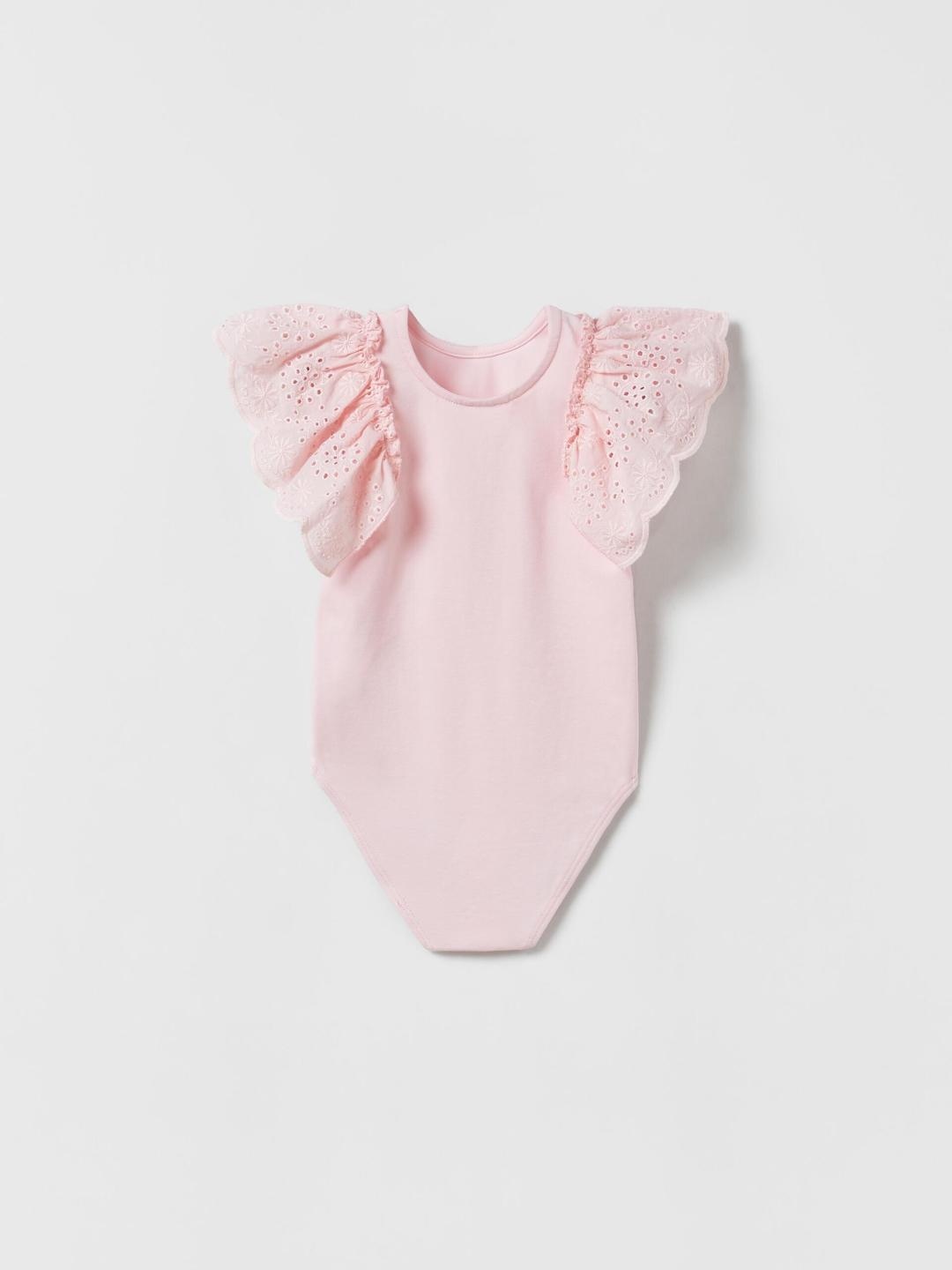 

ZARA Kids-Unisex Pink Tshirts
