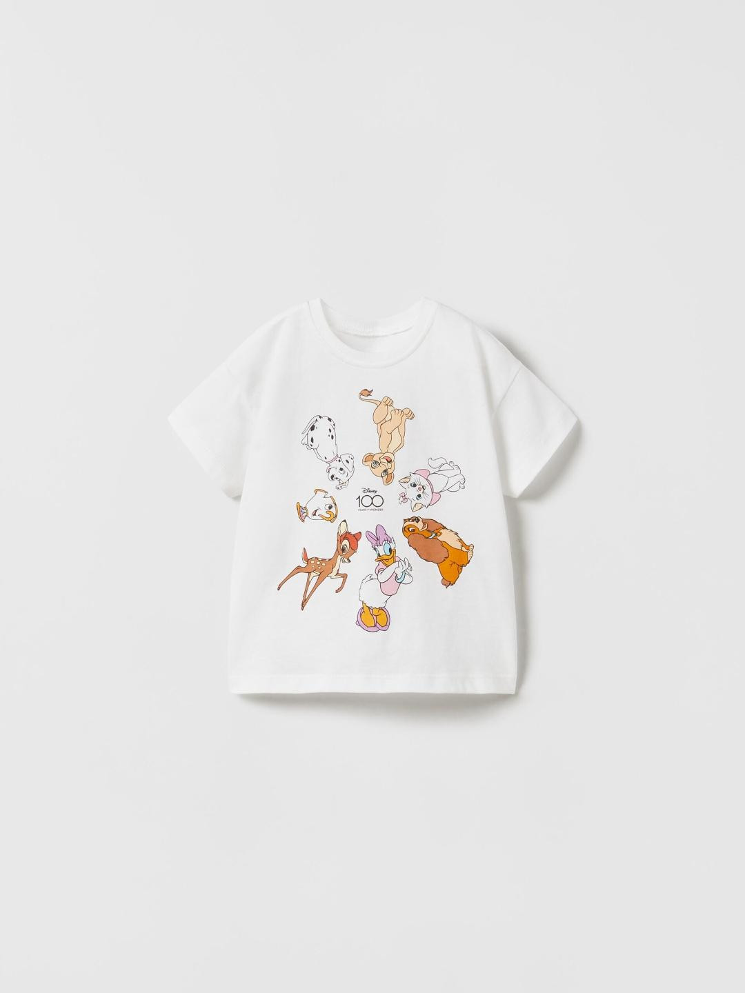 

ZARA Kids-Unisex White Tshirts