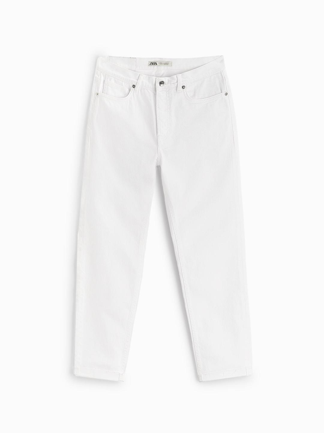 

ZARA Men White Trousers