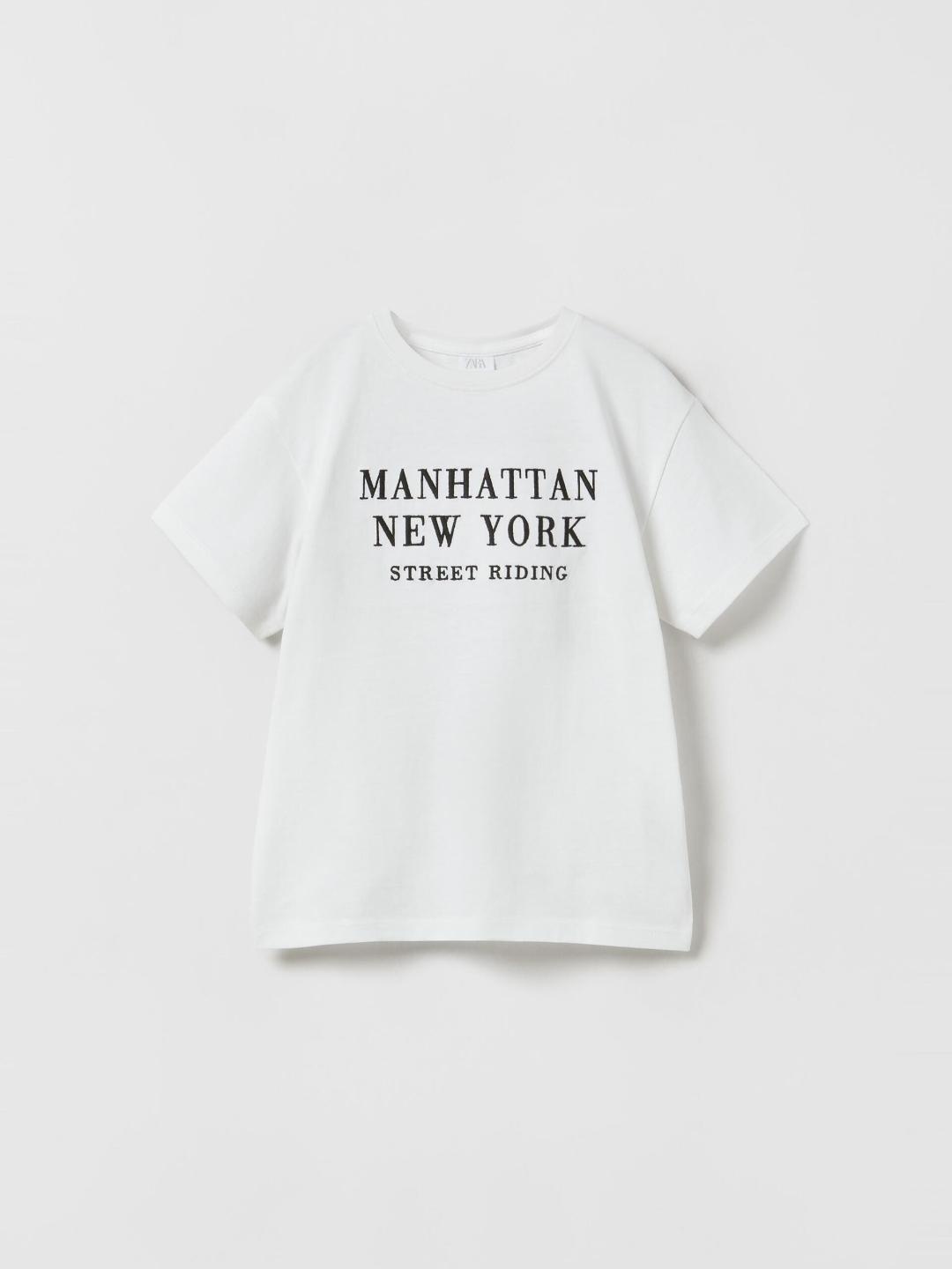 

ZARA Girls White Tshirts