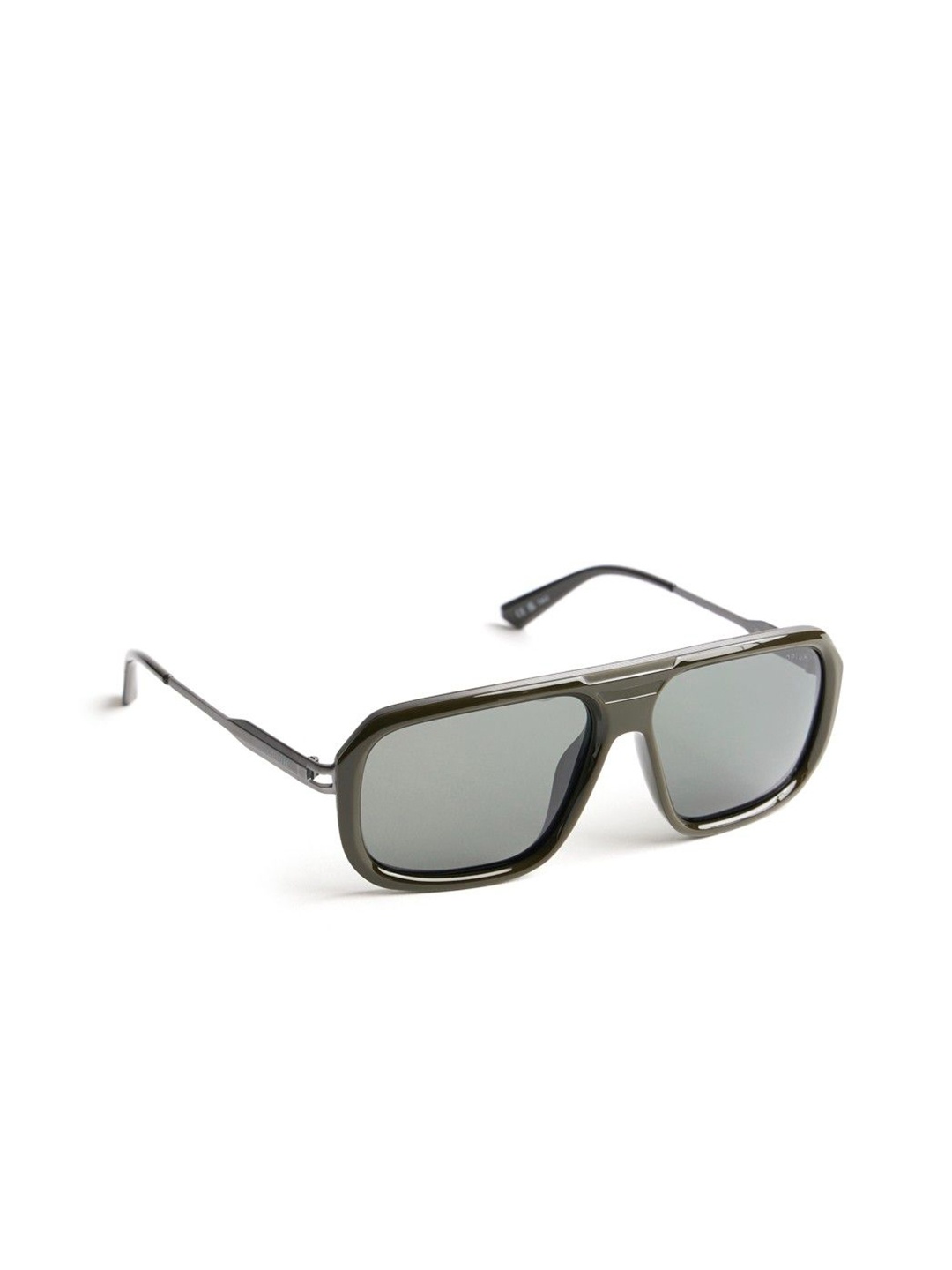 

OPIUM Men Aviator Sunglasses with Polarised and UV Protected Lens OP-10233-C04-56, Metallic