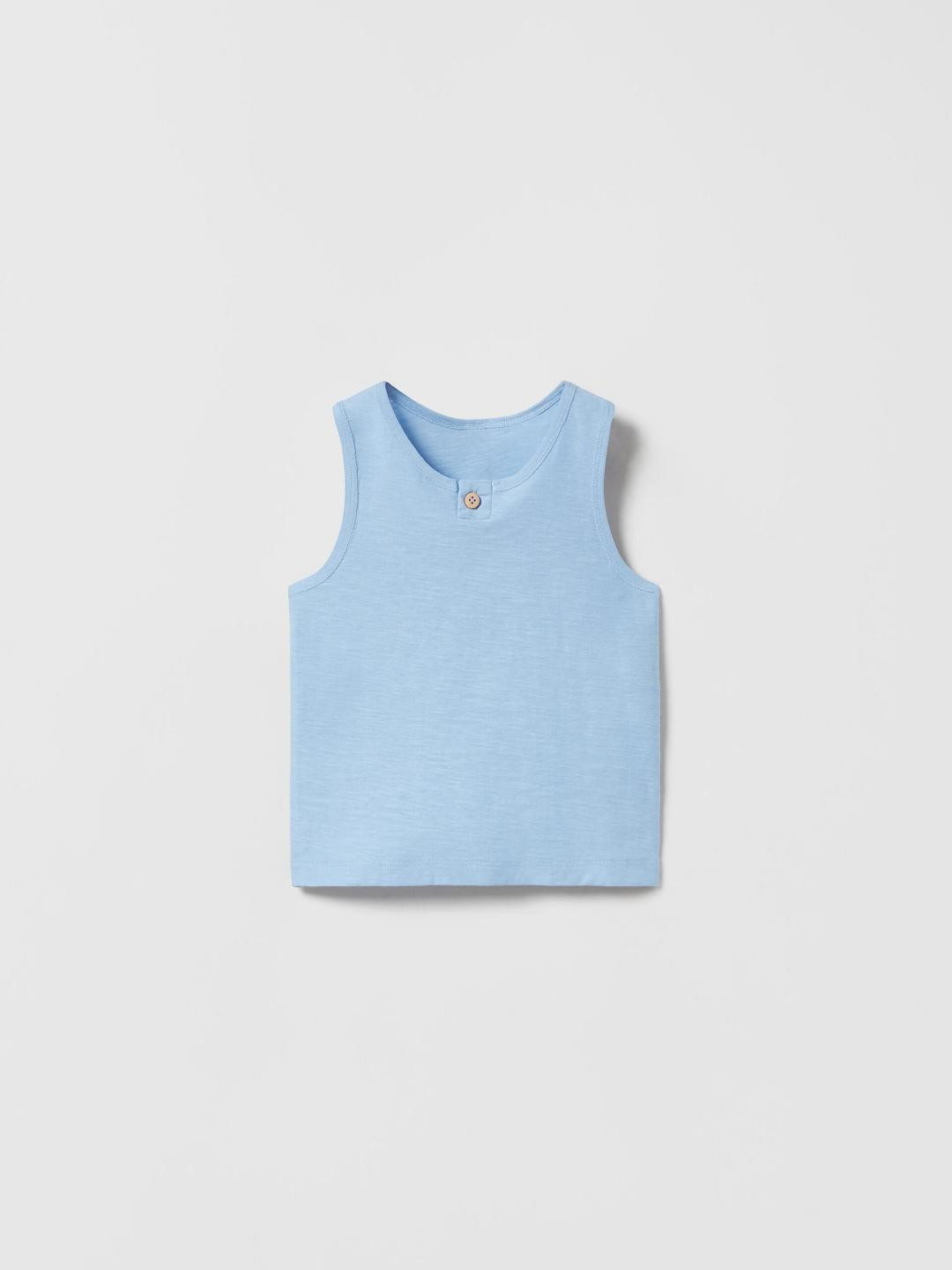 

ZARA Kids-Unisex Blue Tshirts