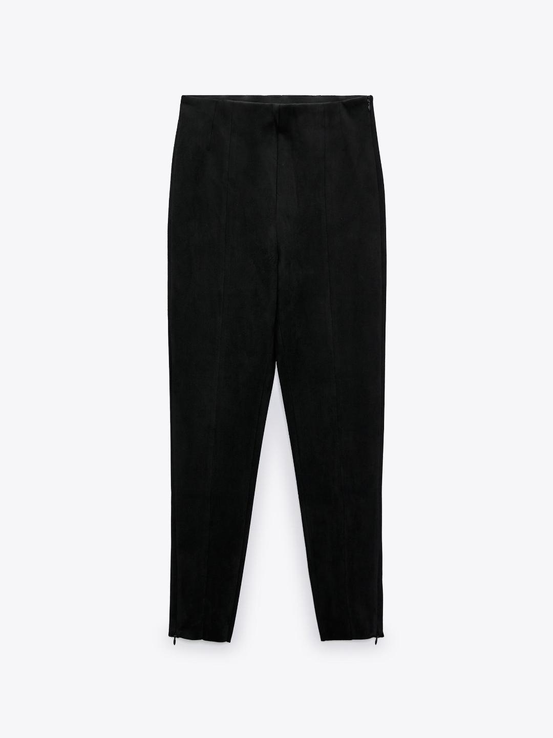 

ZARA Women Black Trousers
