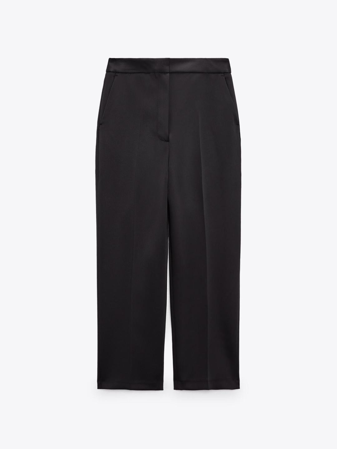 

ZARA Women Black Trousers