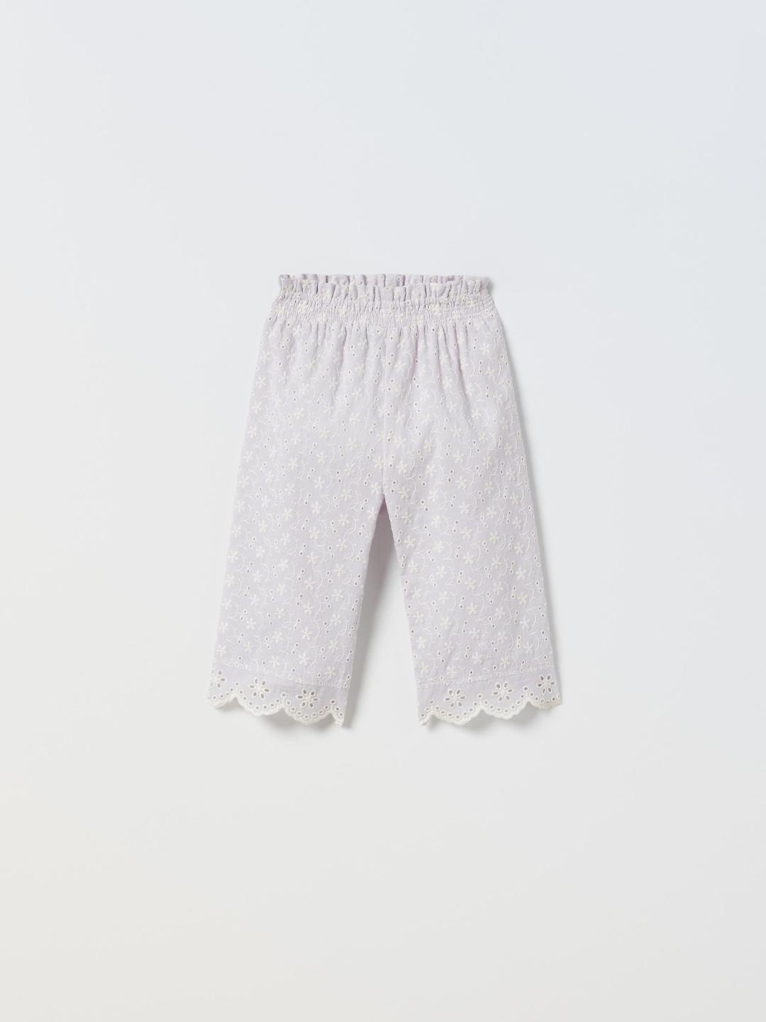 

ZARA Unisex Purple Trousers