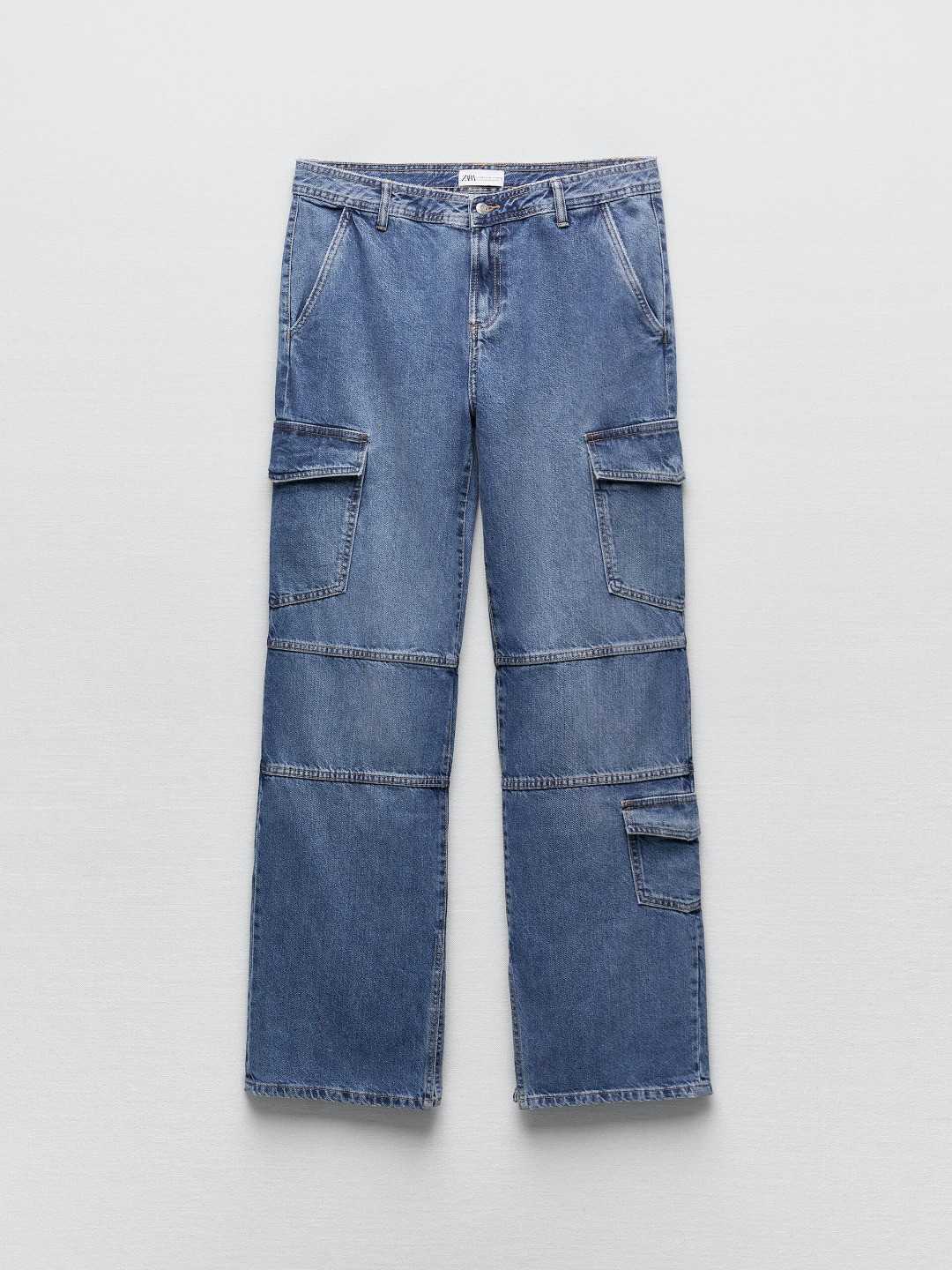 

ZARA Women Blue Trousers