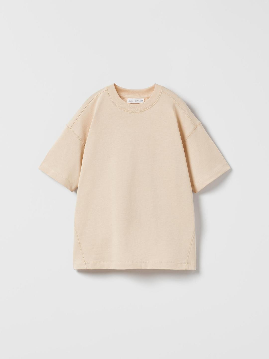 

ZARA Boys Brown Tshirts