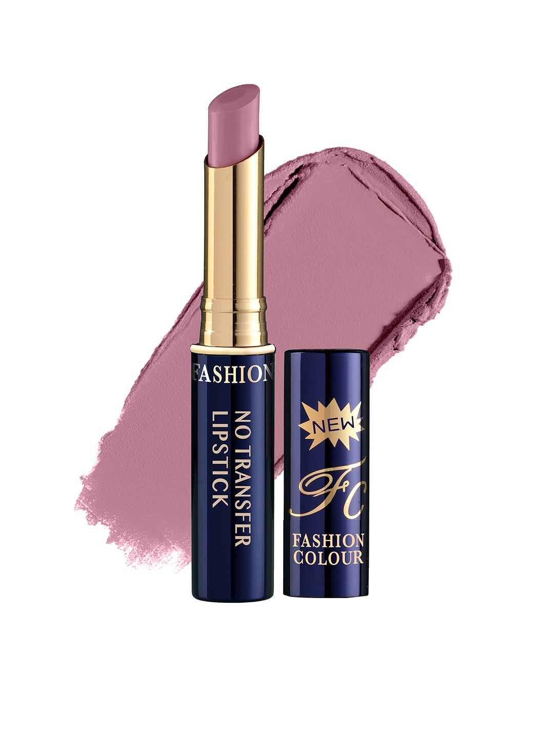 

Fashion Colour No Transfer Matte Waterproof Lipstick 2.6 g - Grey Lilac 25, Pink