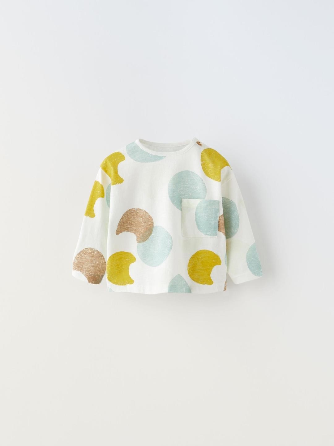 

ZARA Kids-Unisex White Tshirts