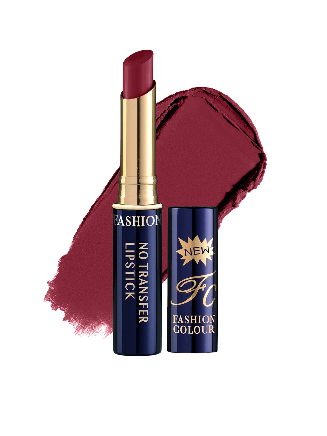 

Fashion Colour Non-Transfer Waterproof Matte Lipstick - Fuchsia 58, Maroon