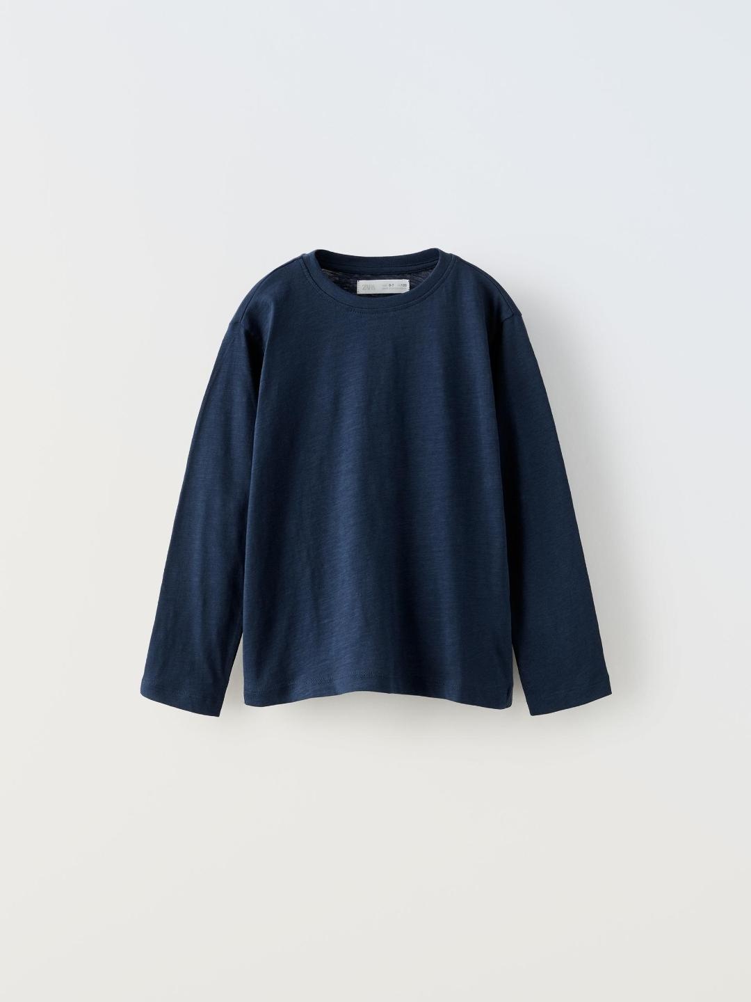 

ZARA Boys Navy Blue Tshirts