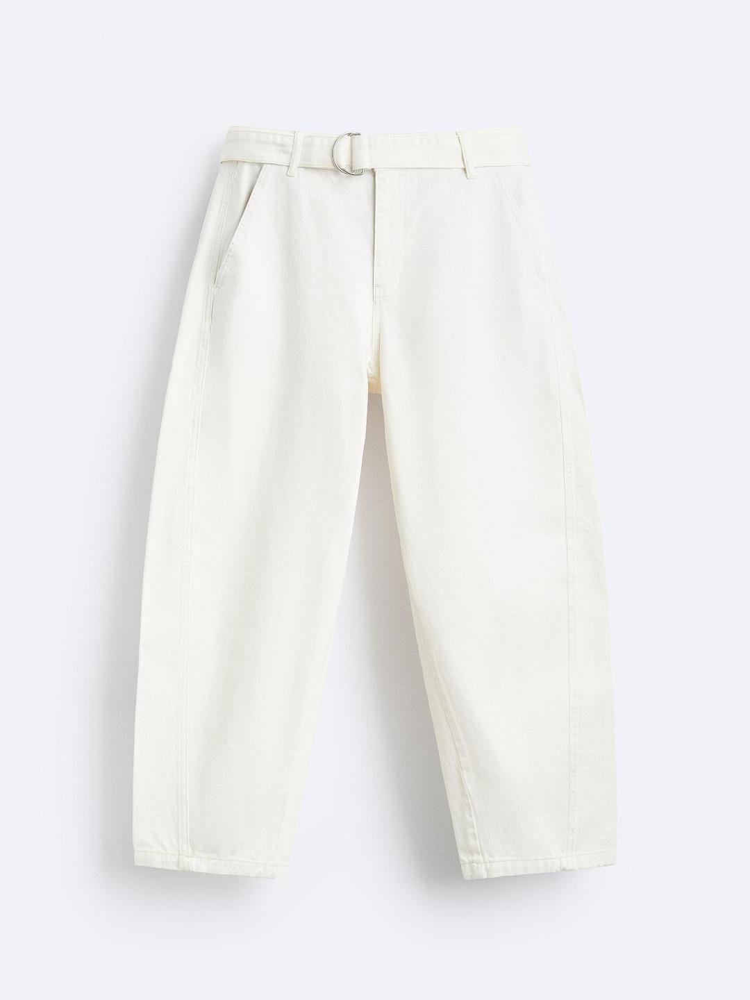 

ZARA Men White Trousers