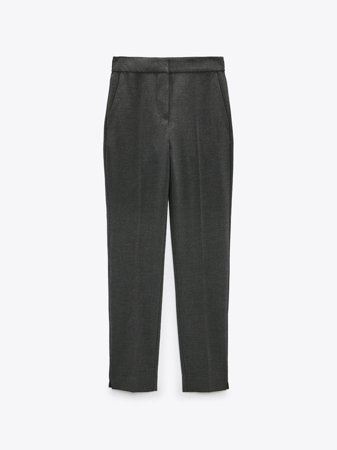 

ZARA Women Grey Trousers