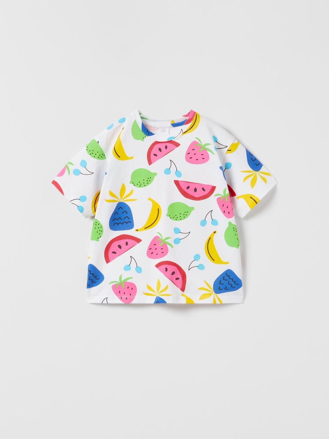 

ZARA Girls White Tshirts