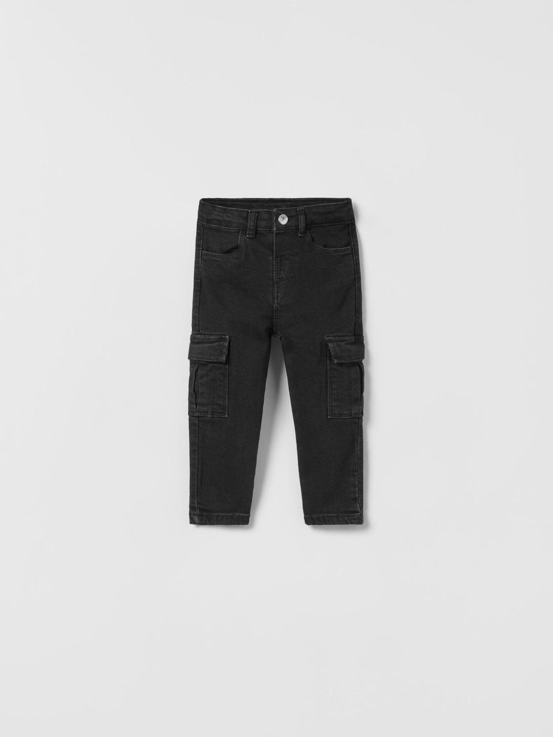 

ZARA Unisex Black Trousers