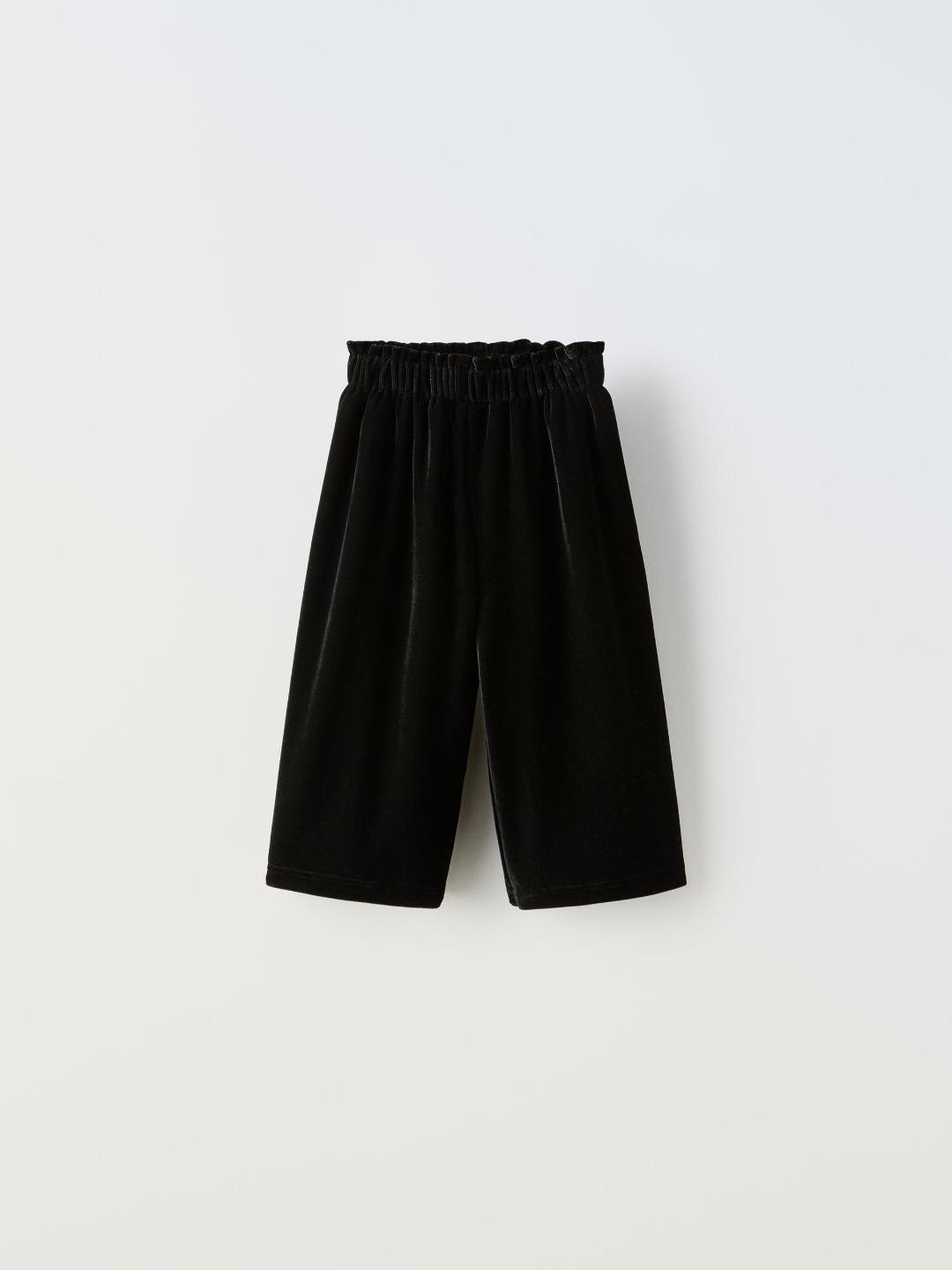 

ZARA Unisex Black Trousers