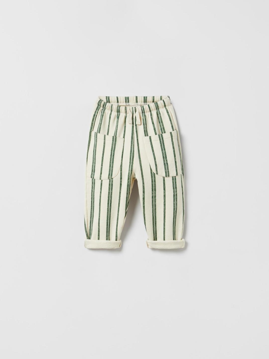 

ZARA Unisex Green Trousers