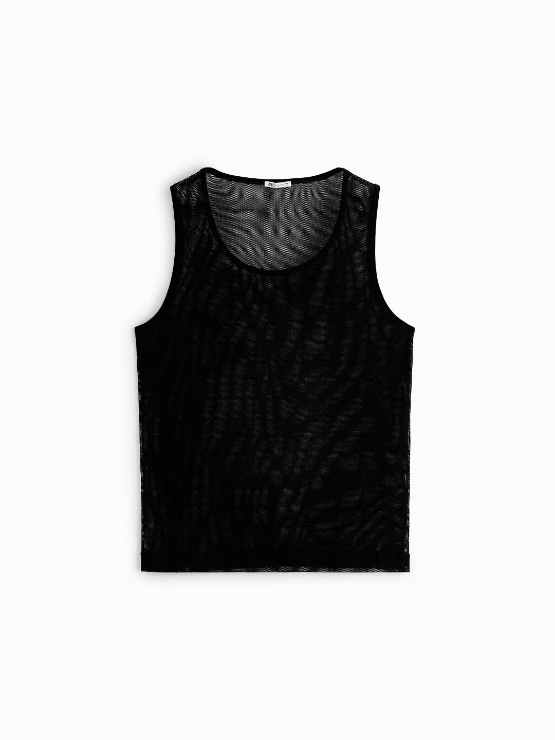 

ZARA Men Black Tshirts