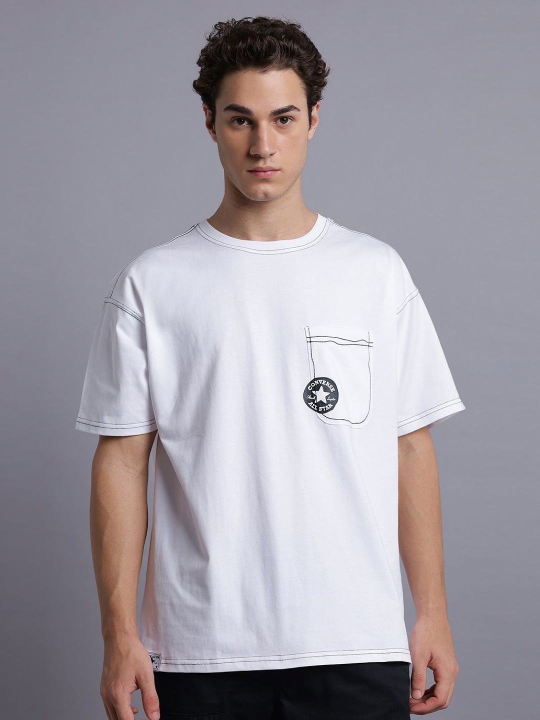 

Converse Men Sketch T-Shirt, White