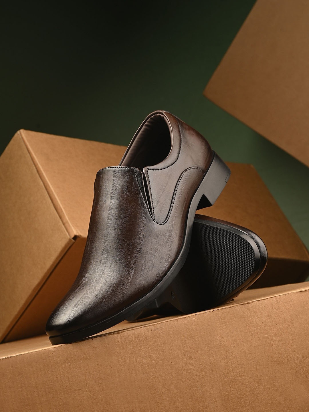 

Killer Men Formal Slip-Ons Shoes, Brown