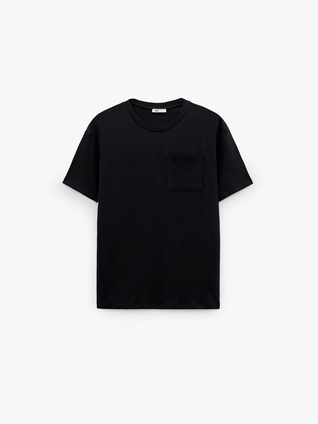 

ZARA Men Black Tshirts