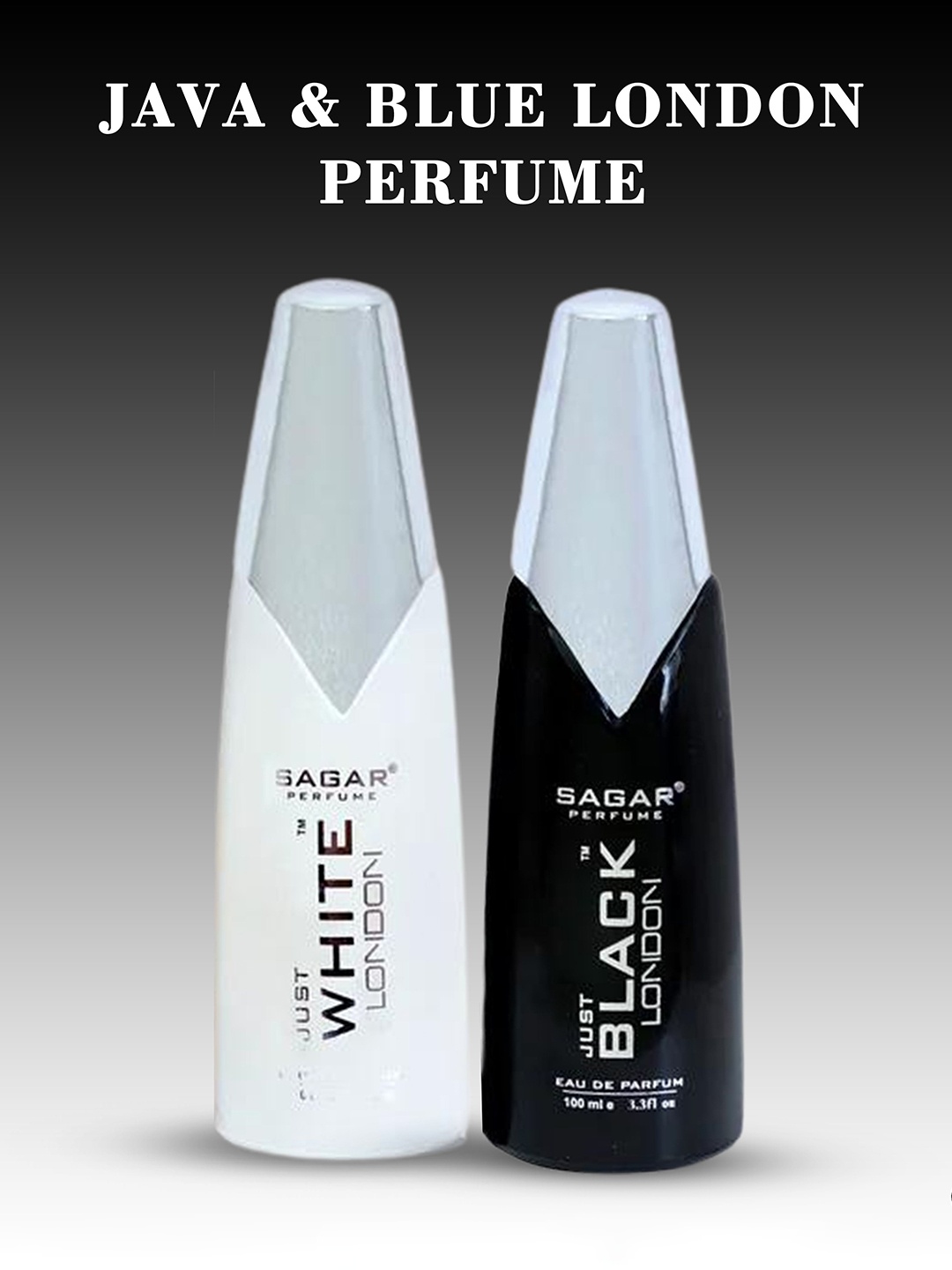 

SAGAR PERFUMERY Set Of 2 Just White London & Just Black London Eau De Parfum- 100 ml Each