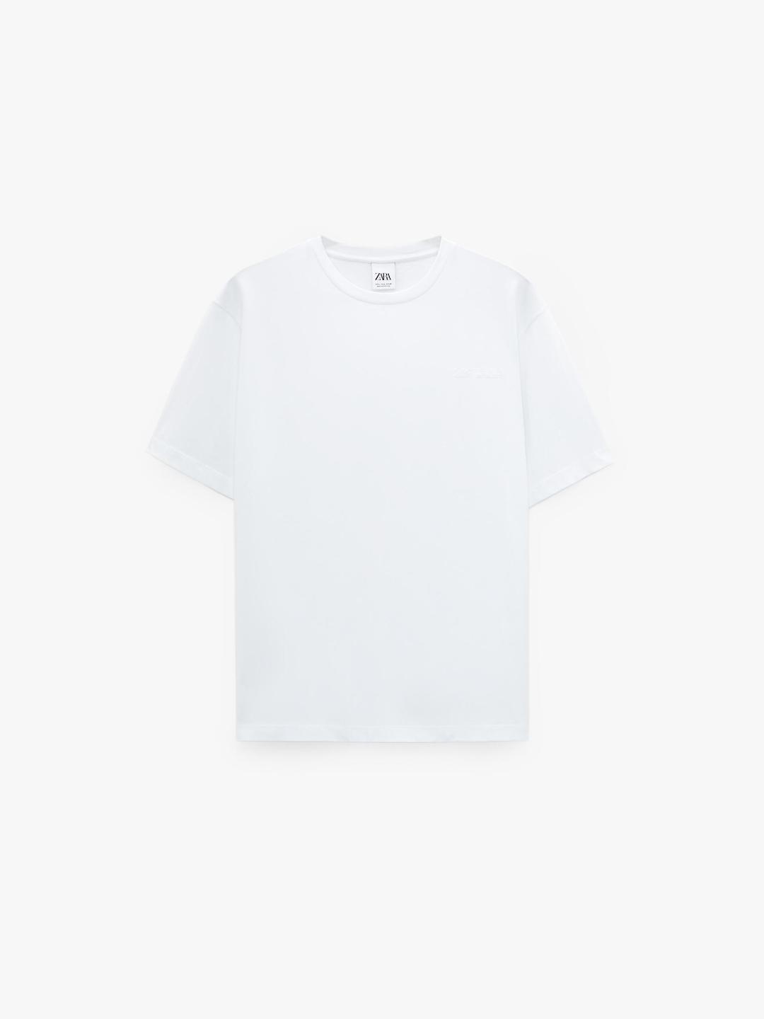 

ZARA Men White Tshirts