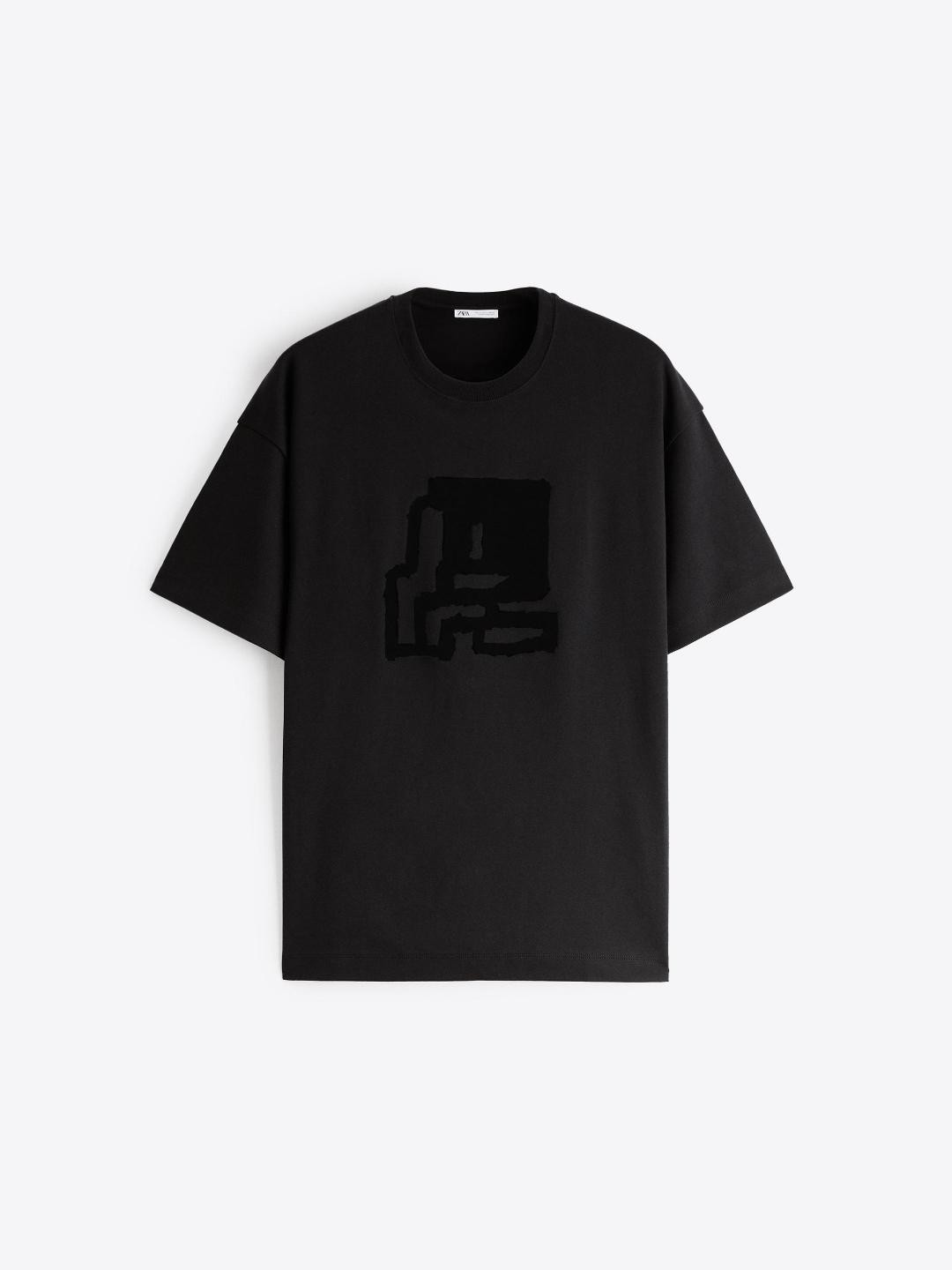 

ZARA Men Black Tshirts