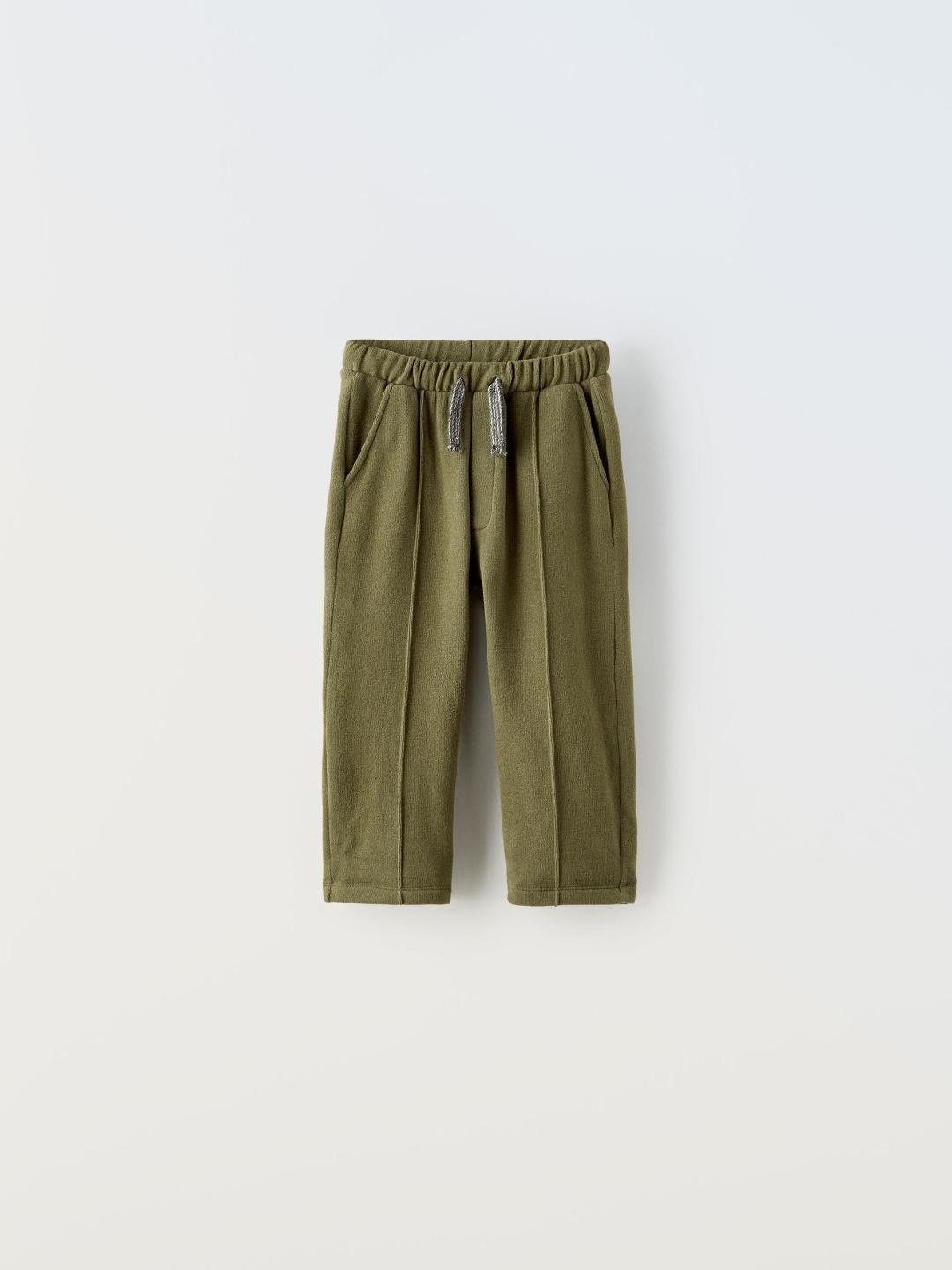 

ZARA Unisex Khaki Trousers