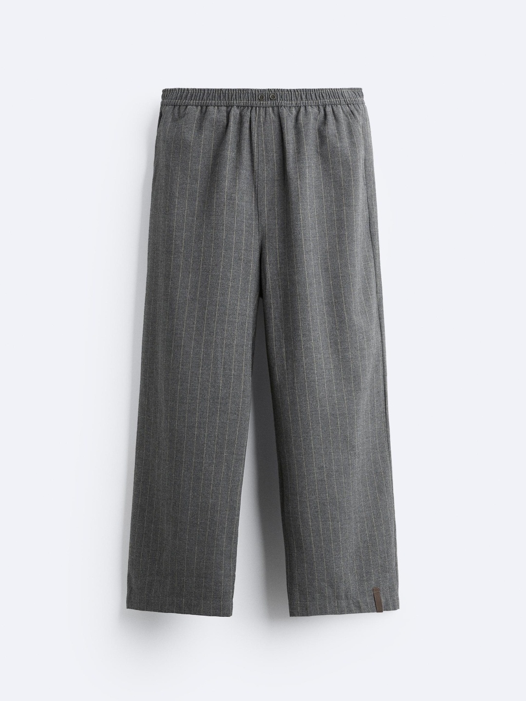 

ZARA Men Grey Trousers