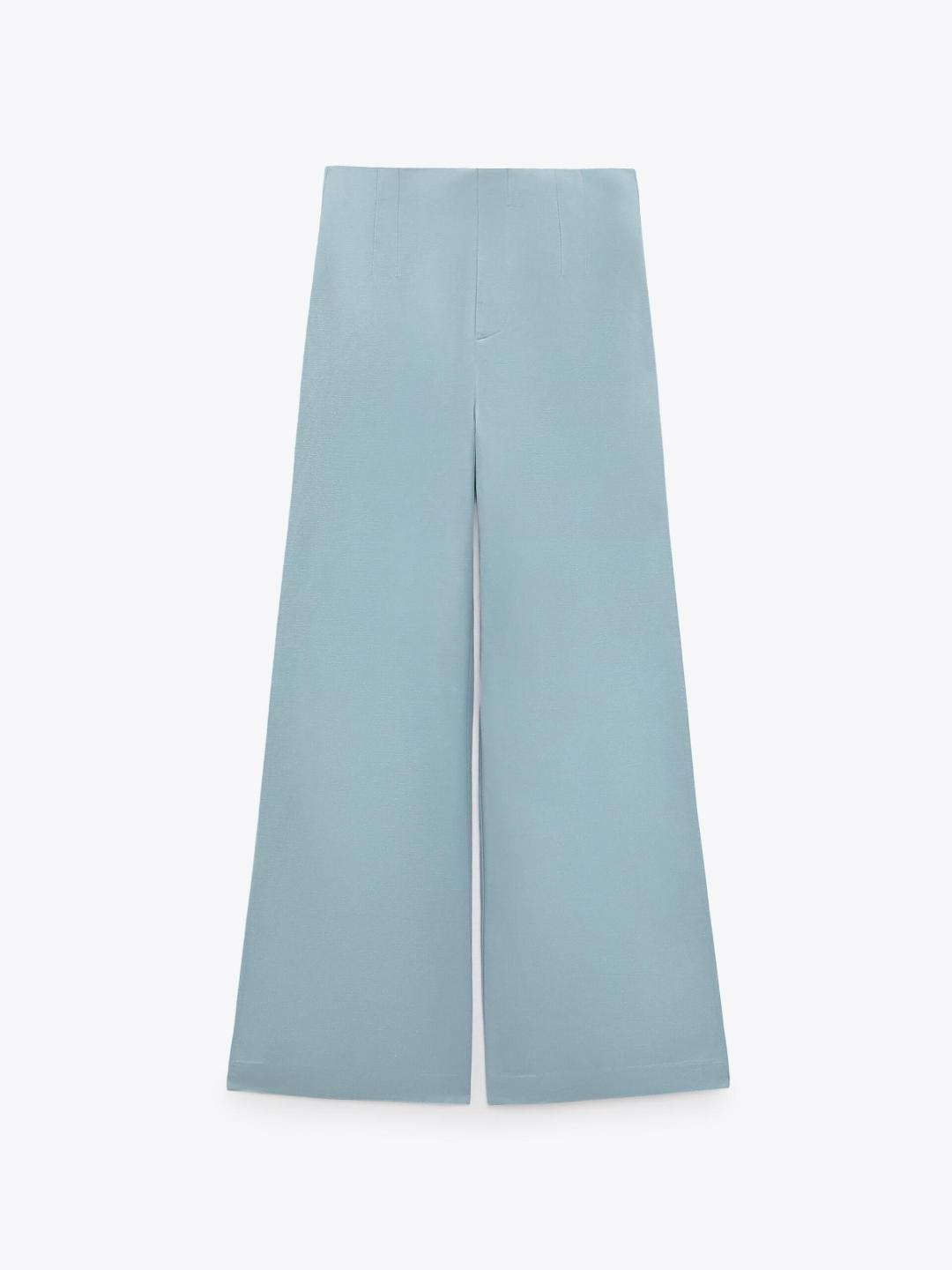 

ZARA Women Blue Trousers