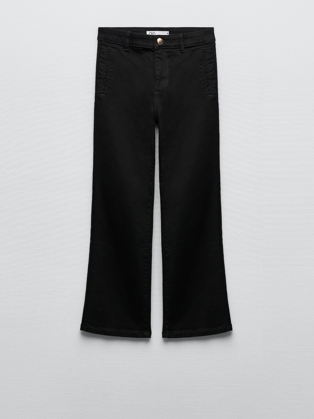 

ZARA Women Black Trousers