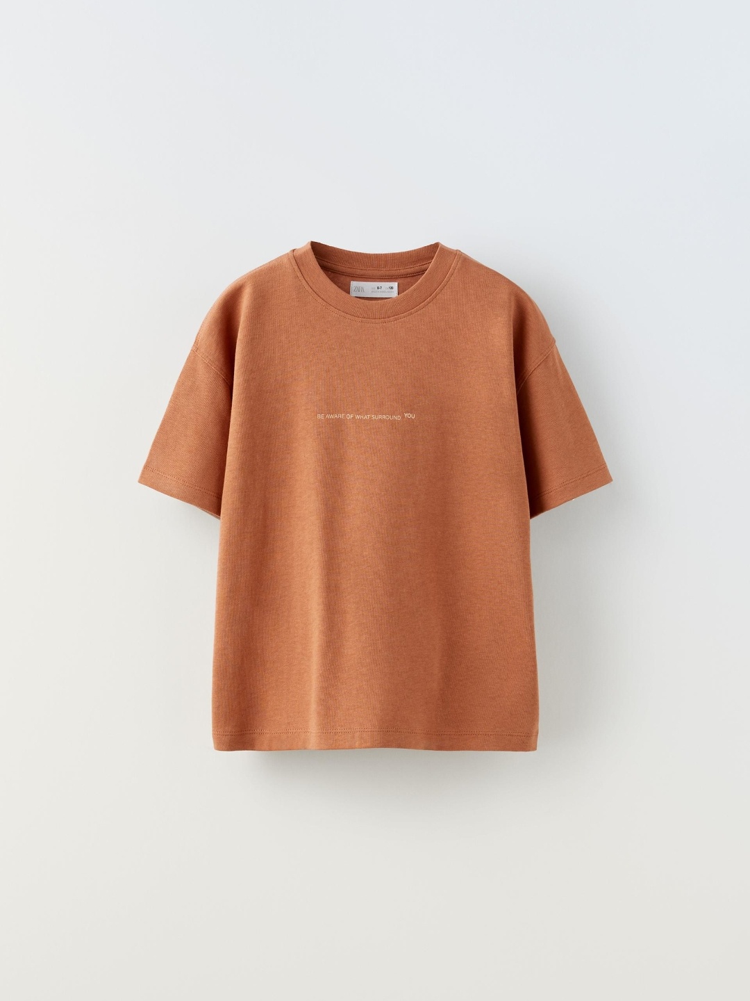 

ZARA Boys Copper Tshirts