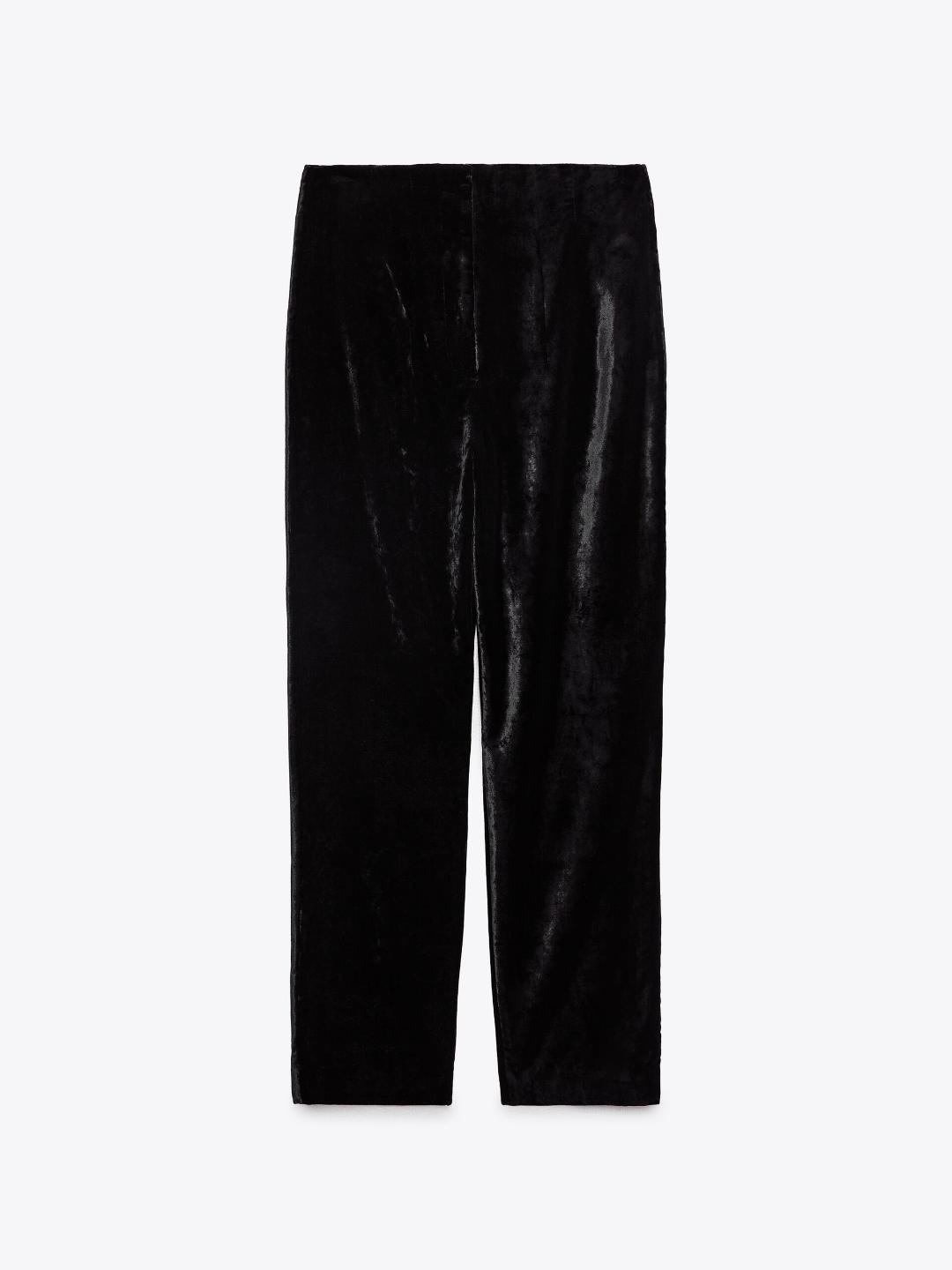 

ZARA Women Black Trousers
