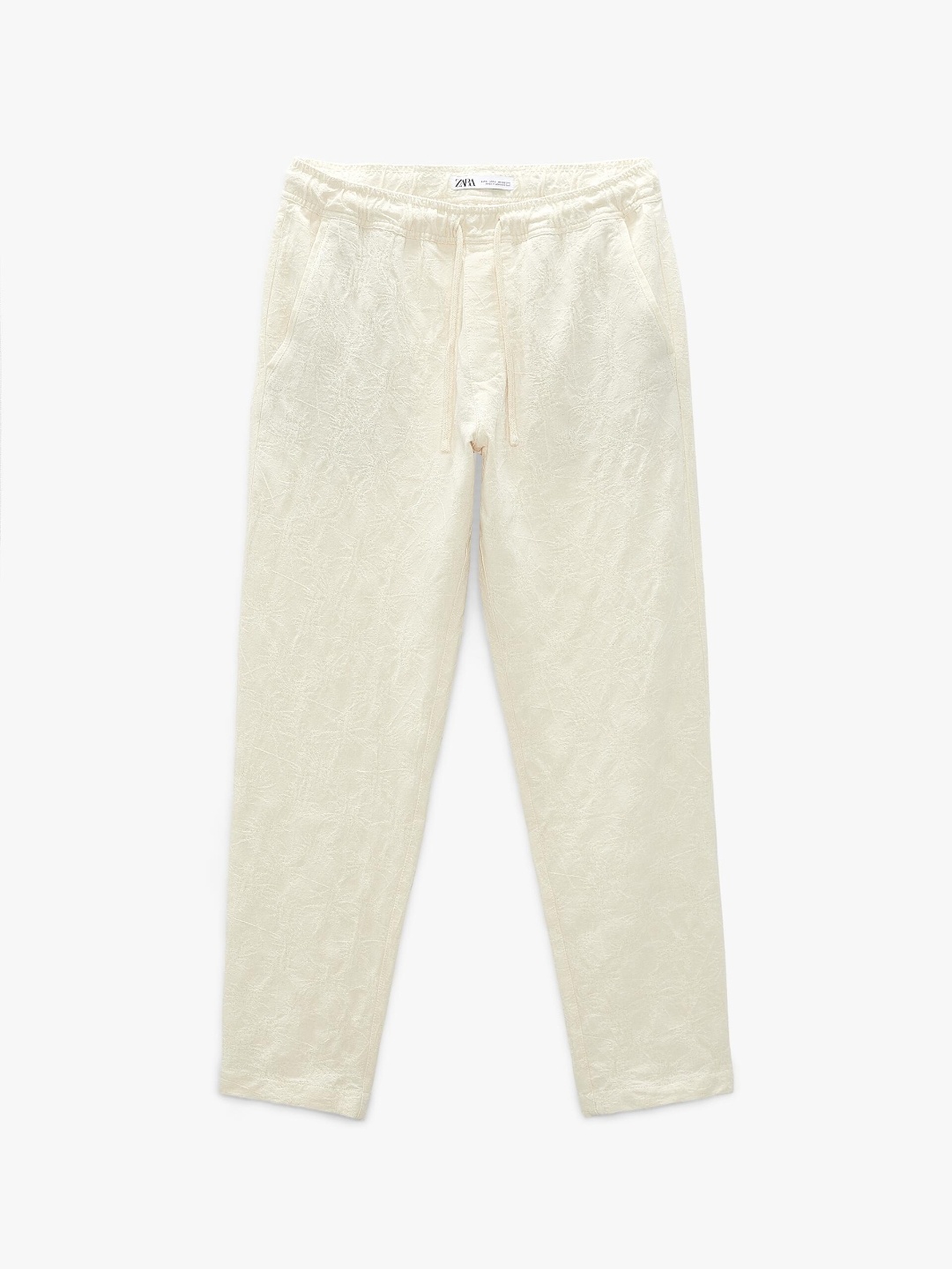 

ZARA Men Beige Trousers