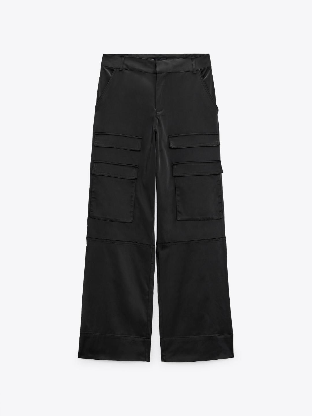 

ZARA Women Black Trousers