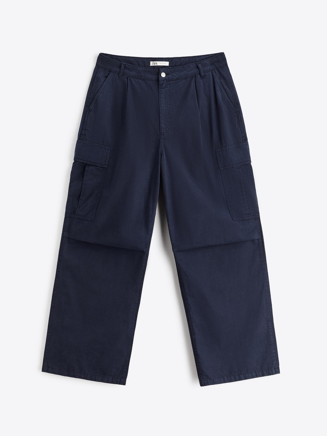 

ZARA Men Blue Trousers