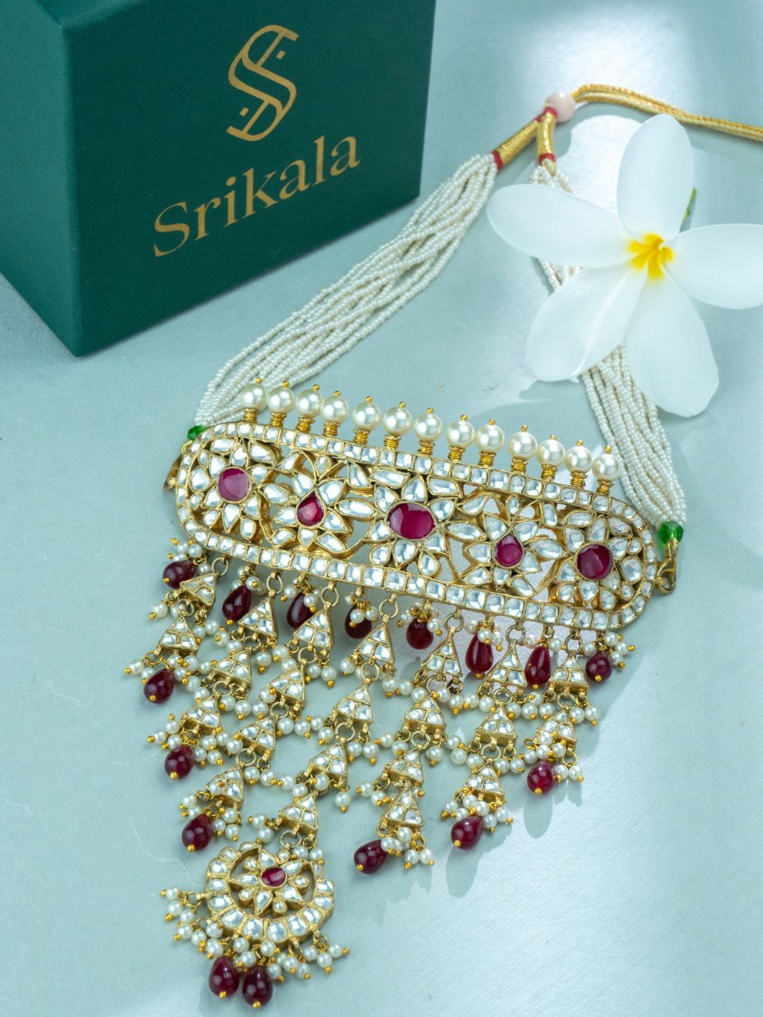 

srikala Gold-Plated Necklace