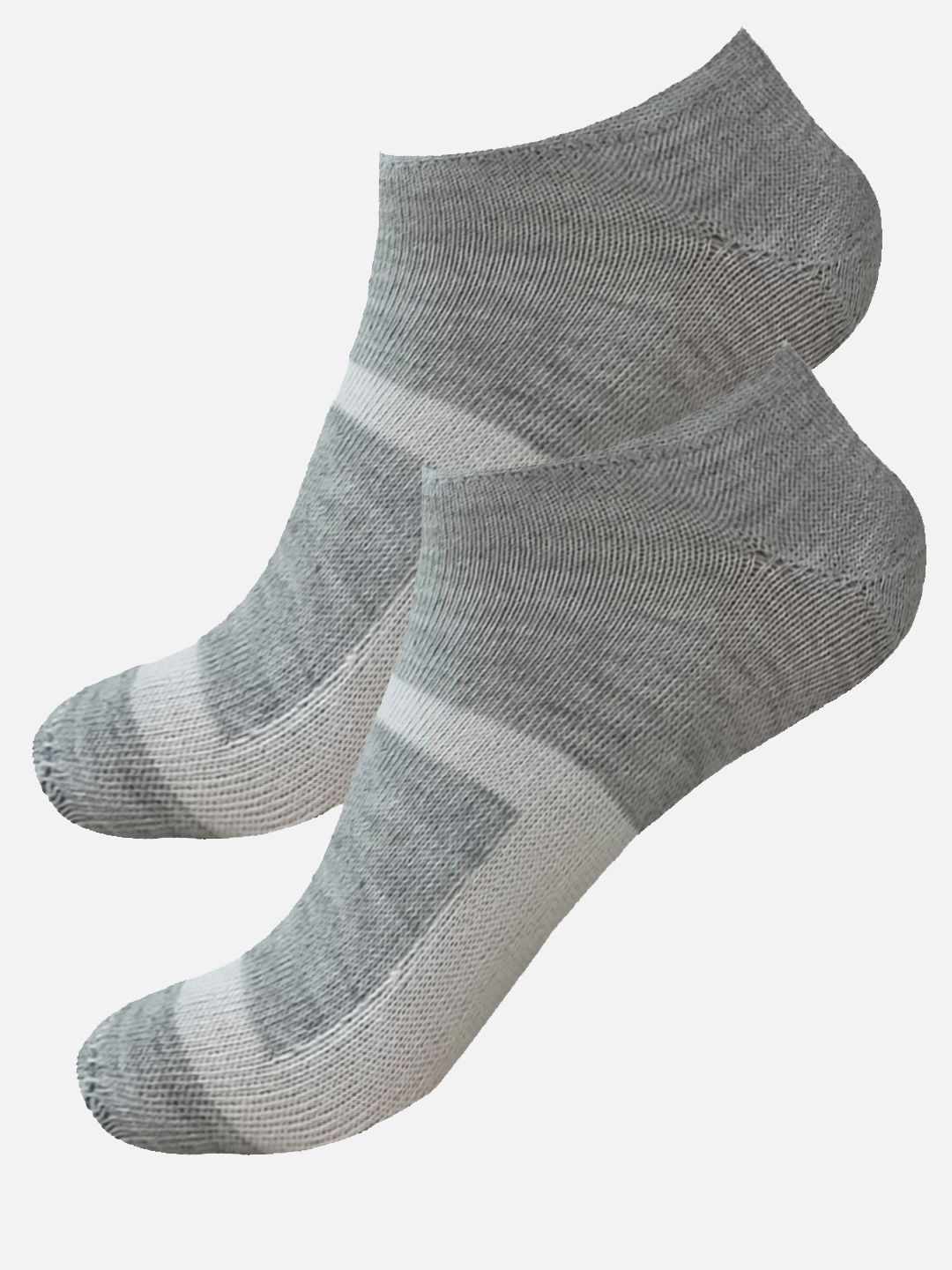 

FIMS Men Printed Ankle-Length Socks, Grey