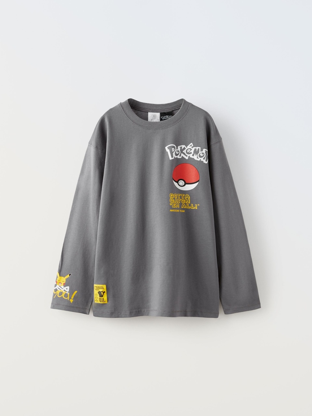 

ZARA Boys Grey Tshirts