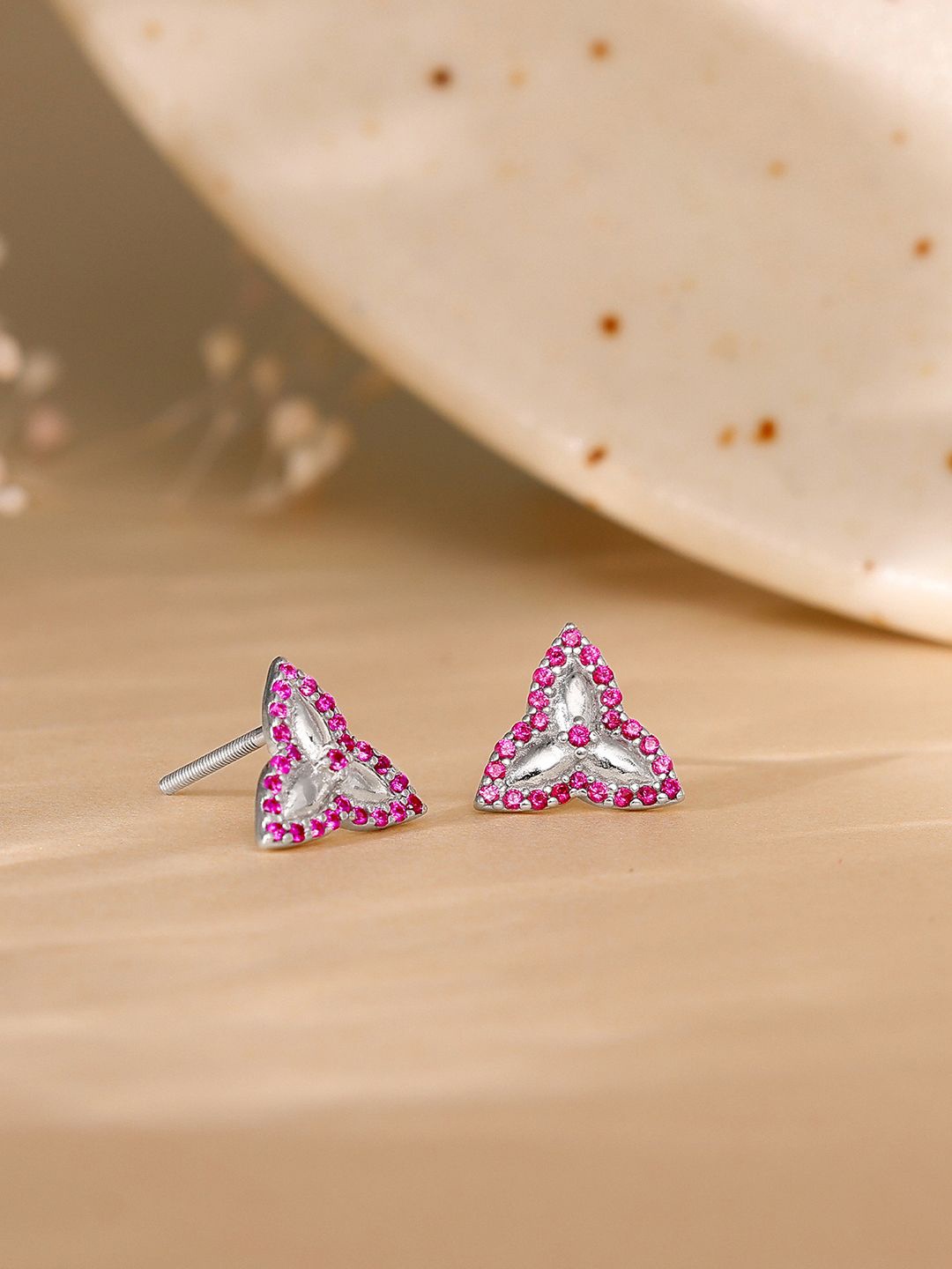 

GIVA 925 Sterling Silver Rose Gold-Plated Contemporary Studs