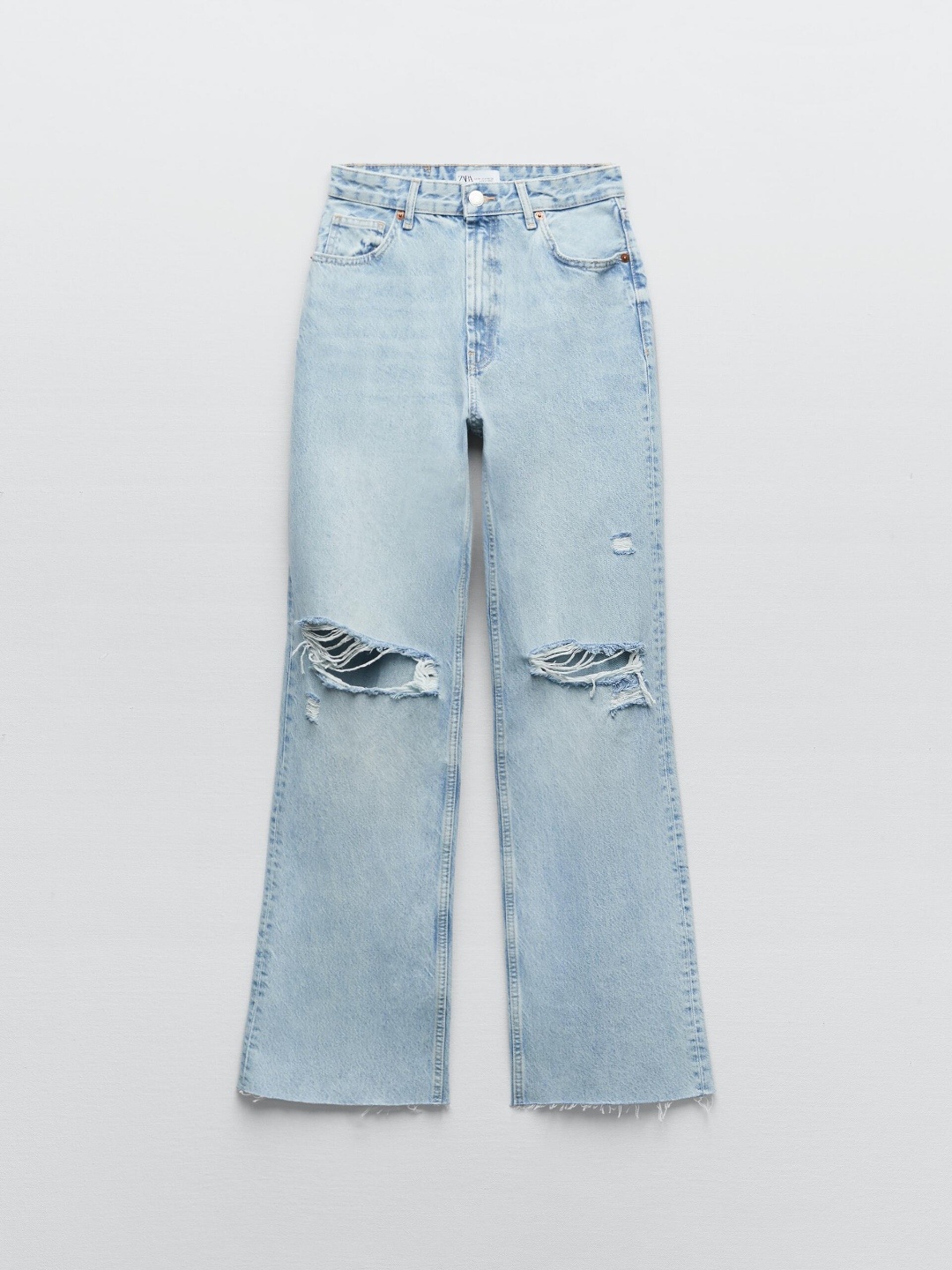 

ZARA Women Blue Trousers
