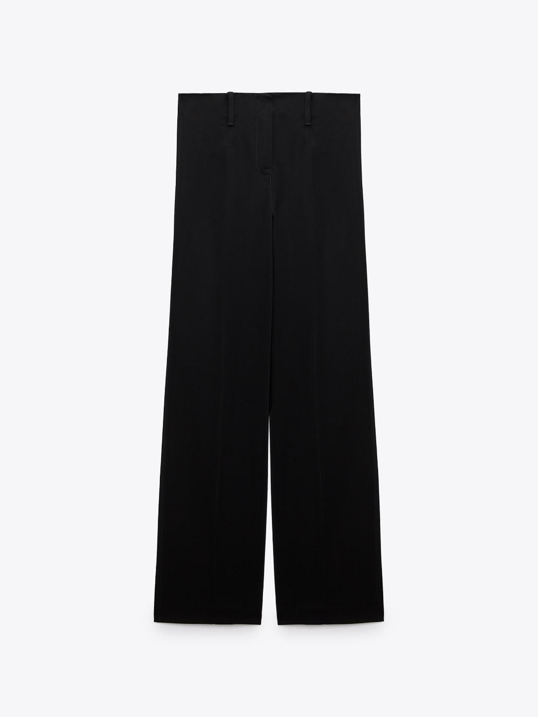 

ZARA Women Black Trousers