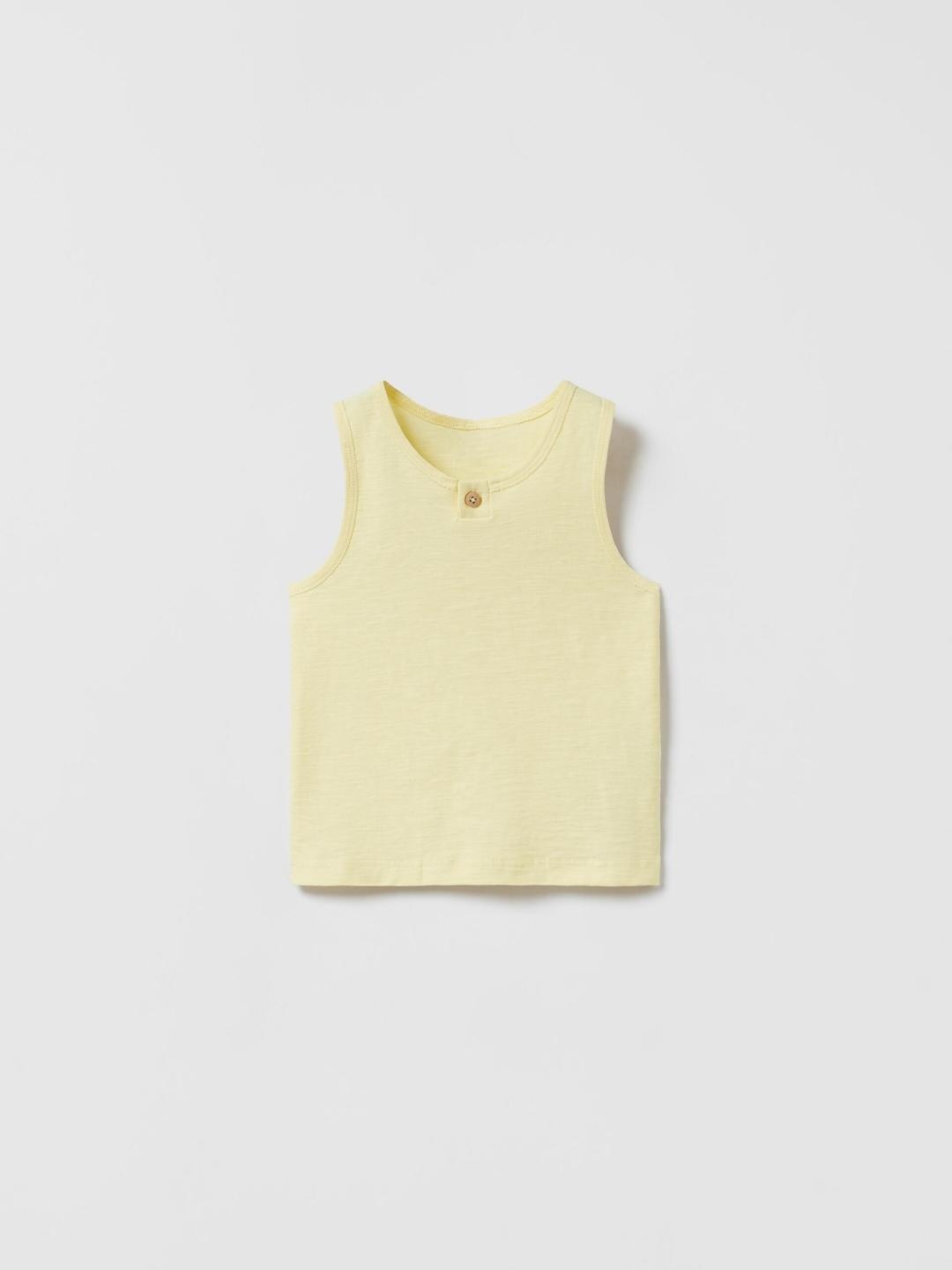 

ZARA Kids-Unisex Yellow Tshirts