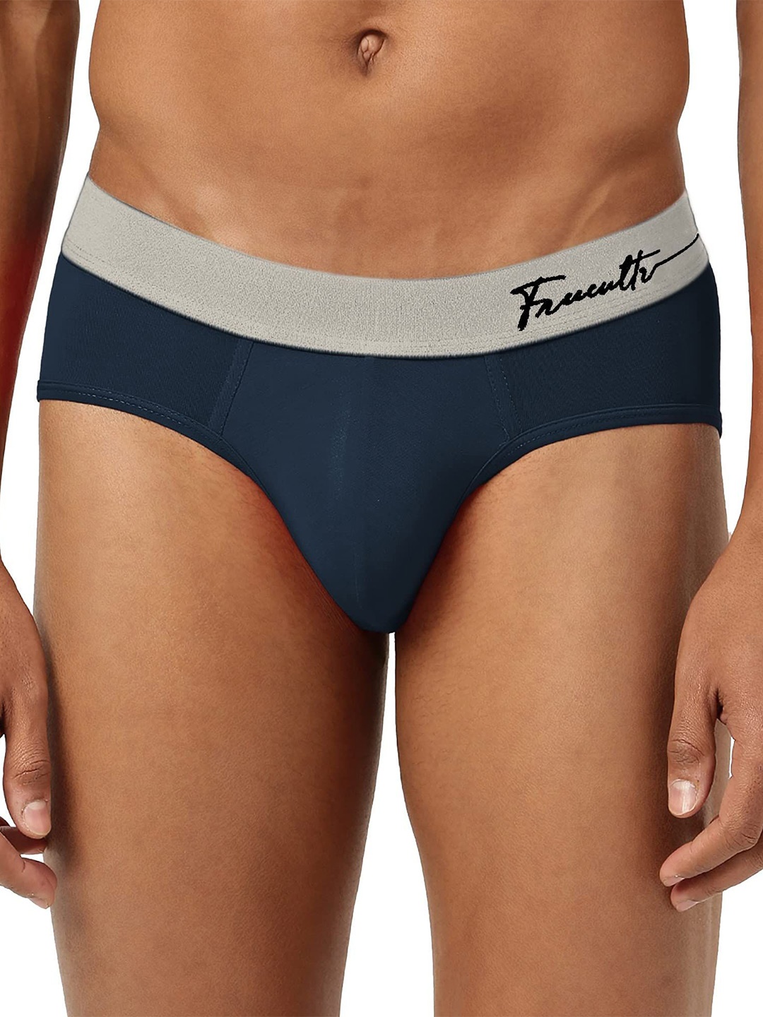 

FREECULTR Men Anti Bacterial Micromodal Basic Brief, Teal