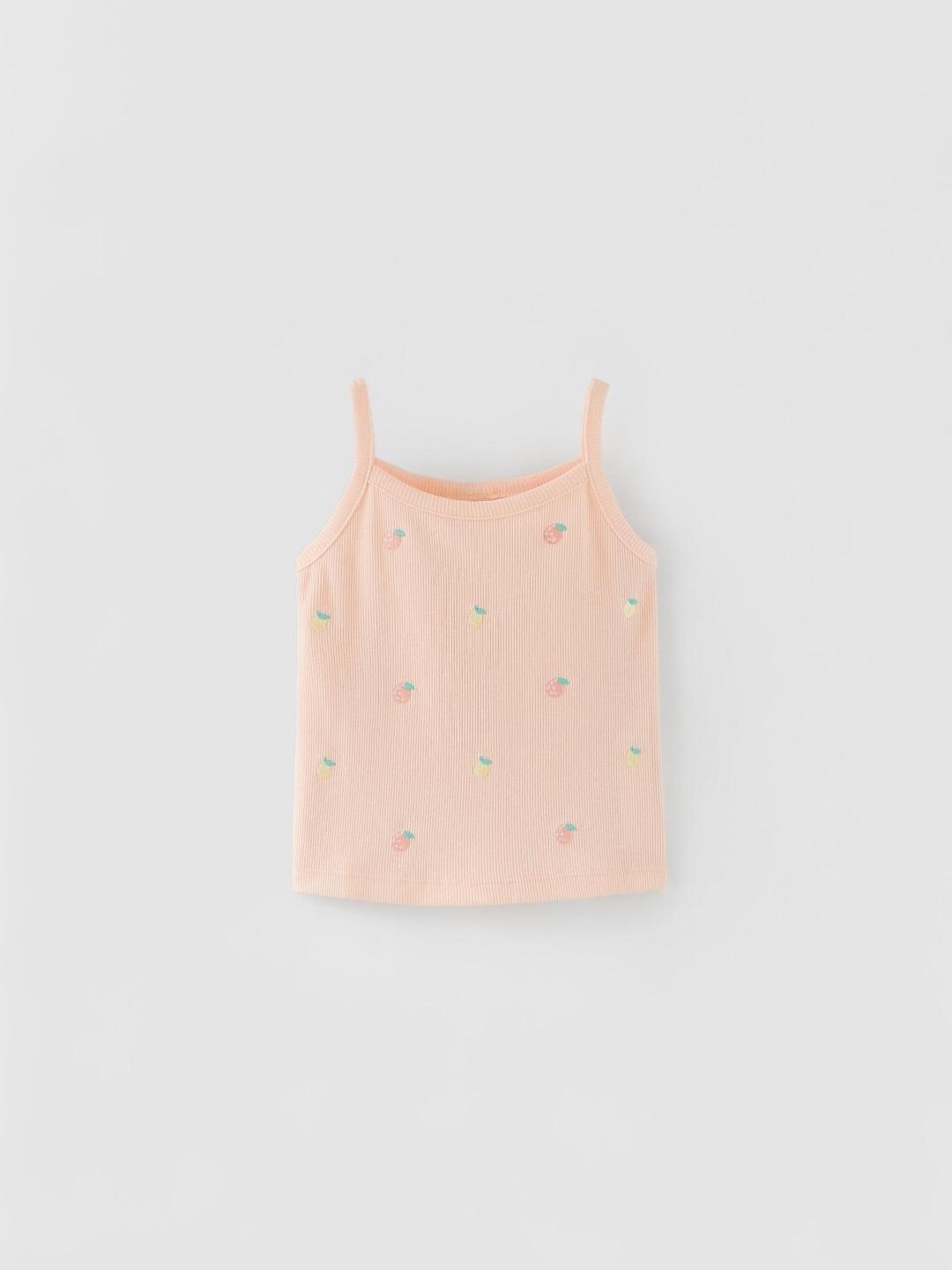 

ZARA Kids-Unisex Orange Tshirts