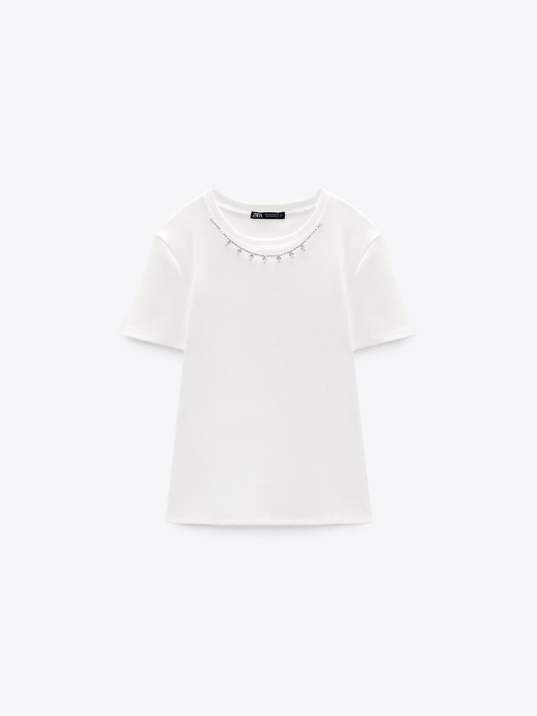 

ZARA Women White Tshirts