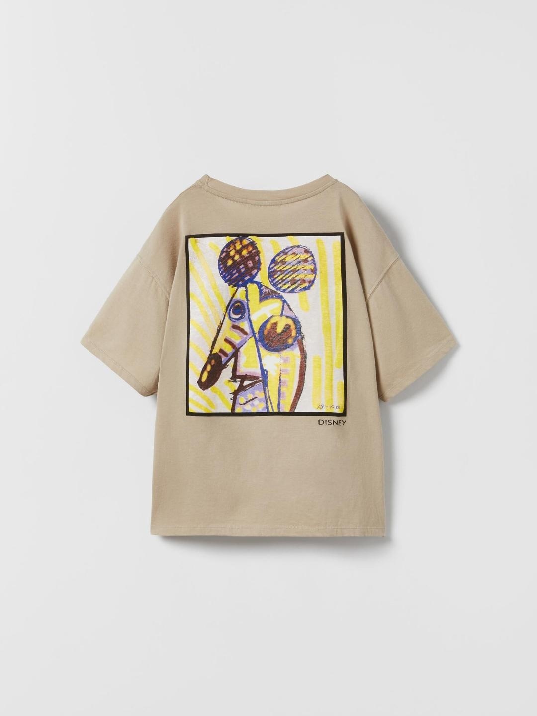 

ZARA Boys Brown Tshirts