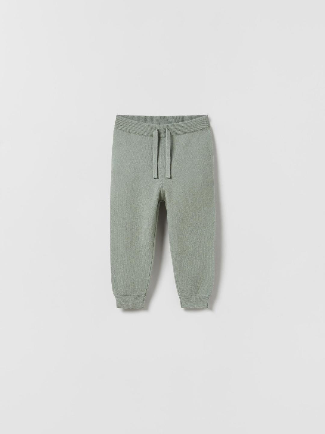 

ZARA Unisex Green Trousers