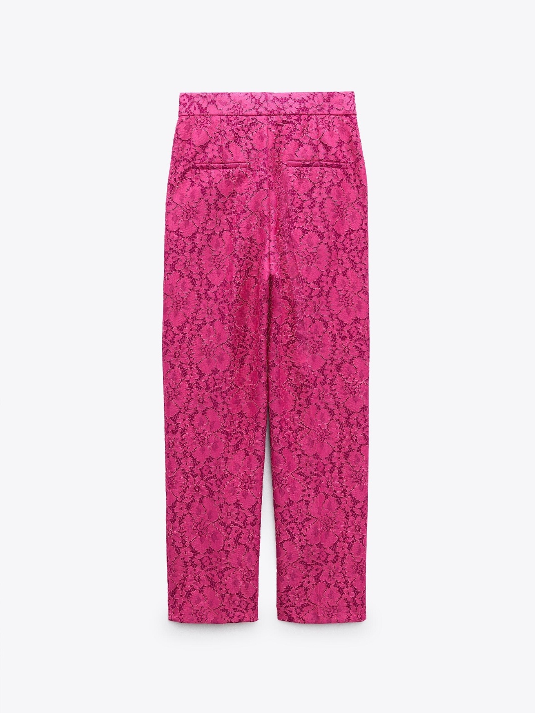 

ZARA Women Purple Trousers